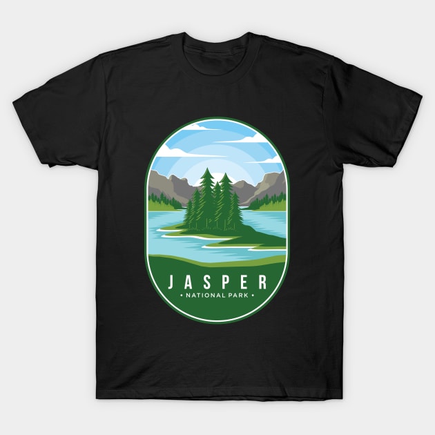 Jasper National Park T-Shirt by Mark Studio